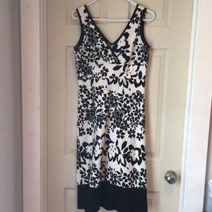 Black/White Jonathan Martin Studio Cocktail Dress